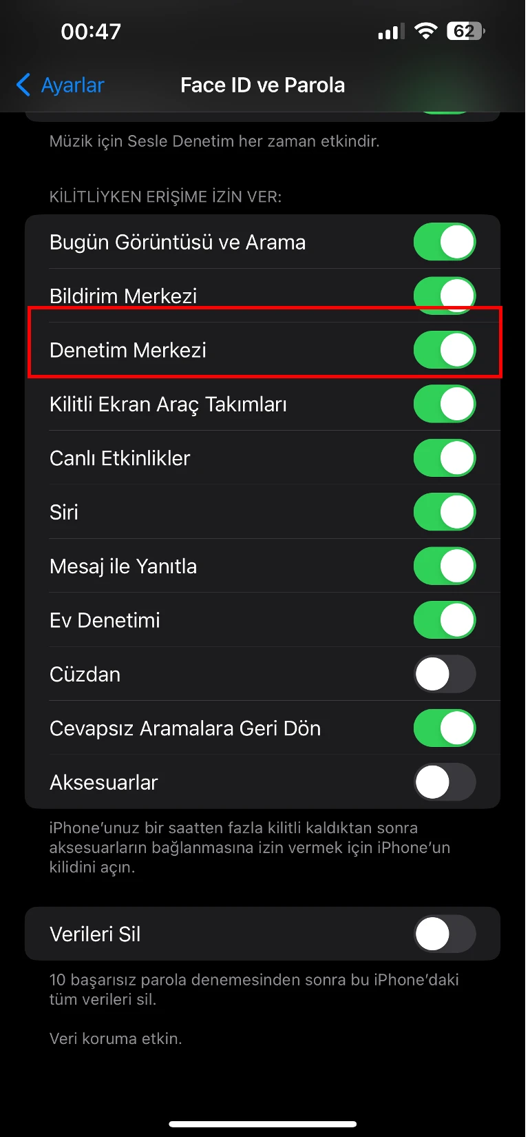 iphone çalınmasını önleme