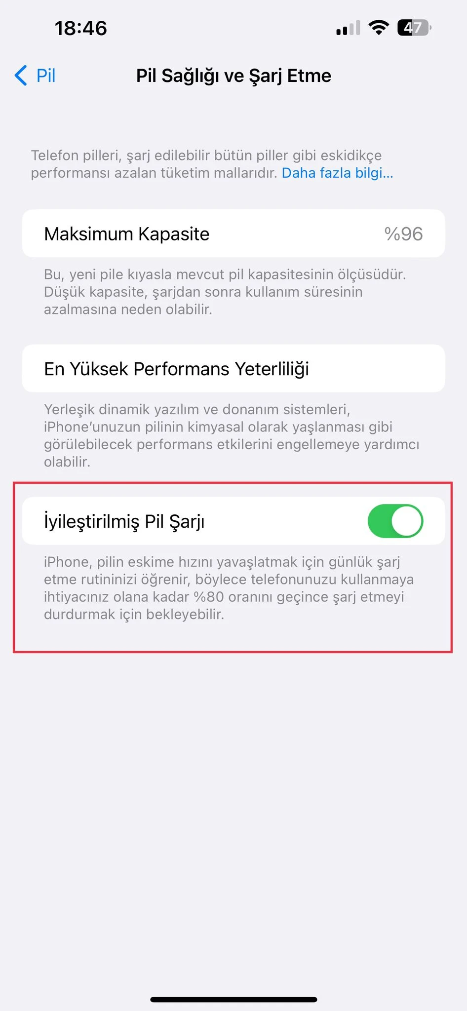 iphone pil değişim zamanı