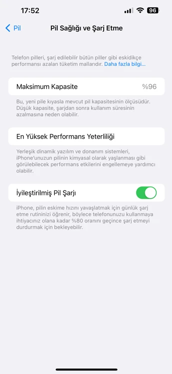 iphone pil değişim zamanı